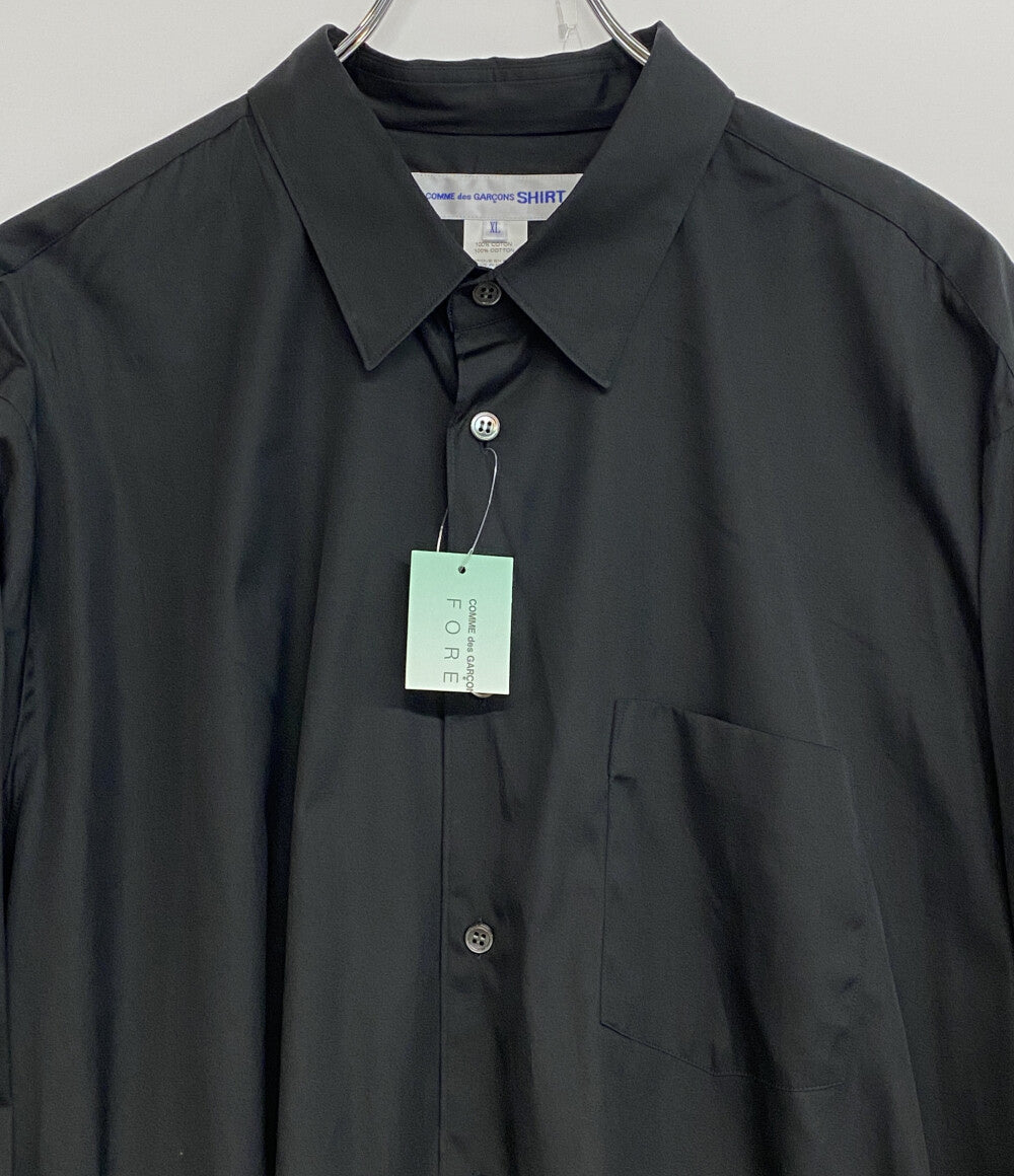 コムデギャルソンシャツ 美品 長袖シャツ FOREVER WIDE CLASSIC SHIRT FZ-B011-PER-1 メンズ SIZE XL COMME des GARCONS SHIRT