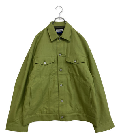 美品 メゾンスペシャル ジャケット カバーオール ライトグリーン Prime-Over 3rd Jacket 11242211202 メンズ SIZE 01 MAISON SPECIAL
