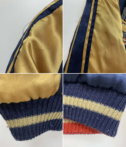 東洋エンタープライズ トウヨウエンタープライズ スカジャン 孔雀グアム ネイビー カーキ TT10931 メンズ SIZE S