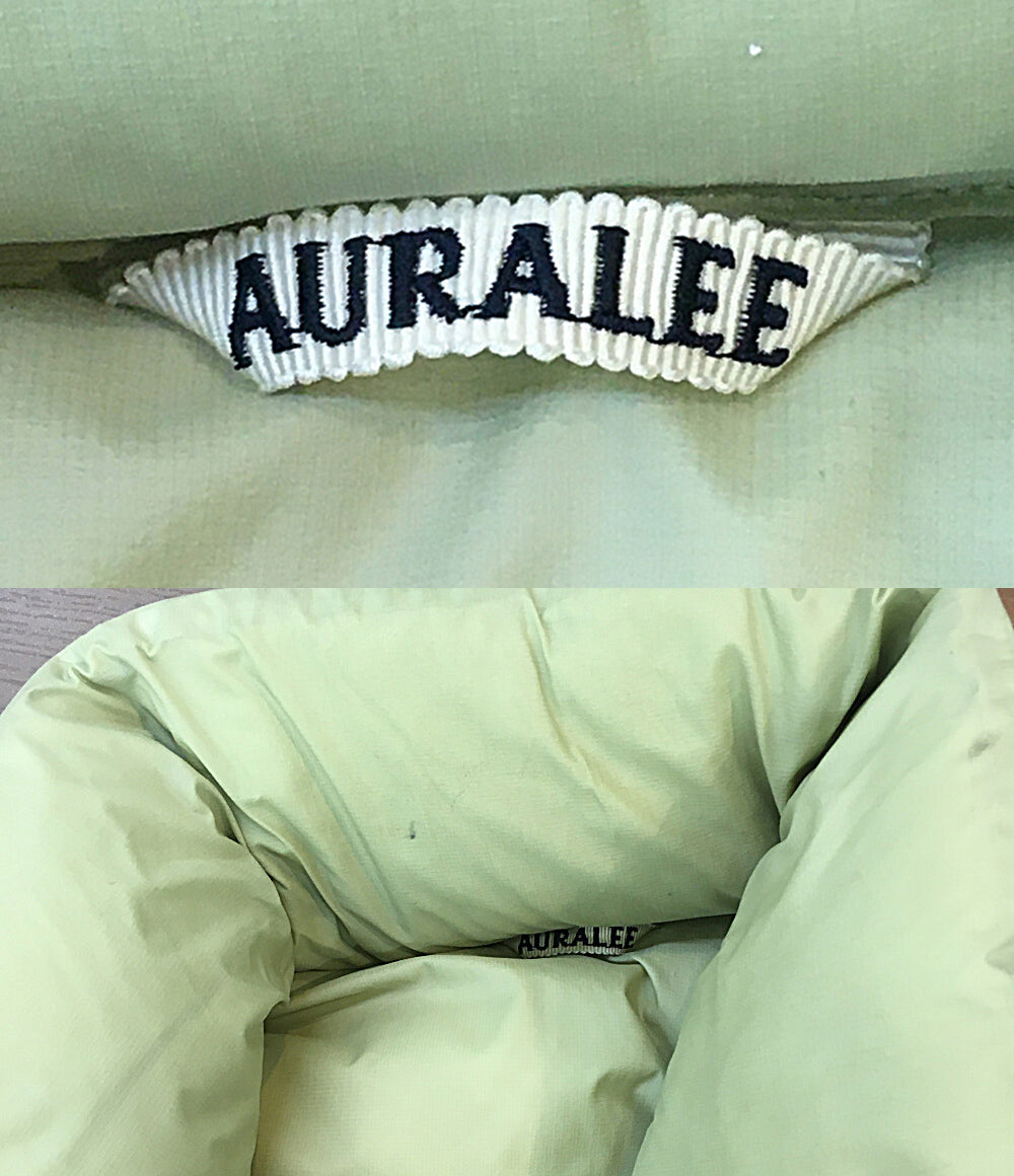 オーラリー ダウンジャケット ライトグリーン a24ab01nl メンズ SIZE 3 AURALEE