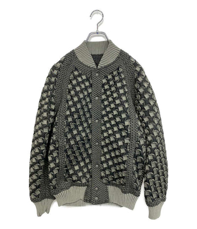 美品 A-POC ABLE ISSEY MIYAKE エイポック エイブル イッセイ ミヤケ ブルゾン TYPE-O 001 グレー AT53FC248 メンズ SIZE 1