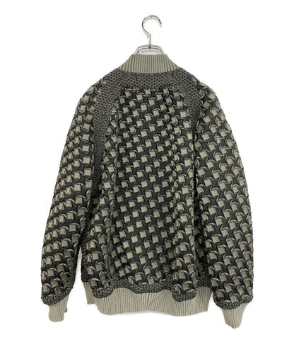 美品 A-POC ABLE ISSEY MIYAKE エイポック エイブル イッセイ ミヤケ ブルゾン TYPE-O 001 グレー AT53FC248 メンズ SIZE 1