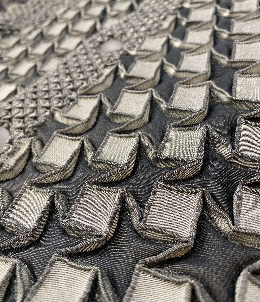 美品 A-POC ABLE ISSEY MIYAKE エイポック エイブル イッセイ ミヤケ ブルゾン TYPE-O 001 グレー AT53FC248 メンズ SIZE 1