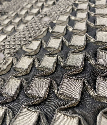 美品 A-POC ABLE ISSEY MIYAKE エイポック エイブル イッセイ ミヤケ ブルゾン TYPE-O 001 グレー AT53FC248 メンズ SIZE 1