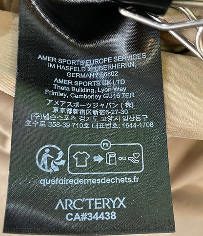 ARC’TERYX テーラードジャケット VEILANCE ベージュ メンズ SIZE L アークテリクス