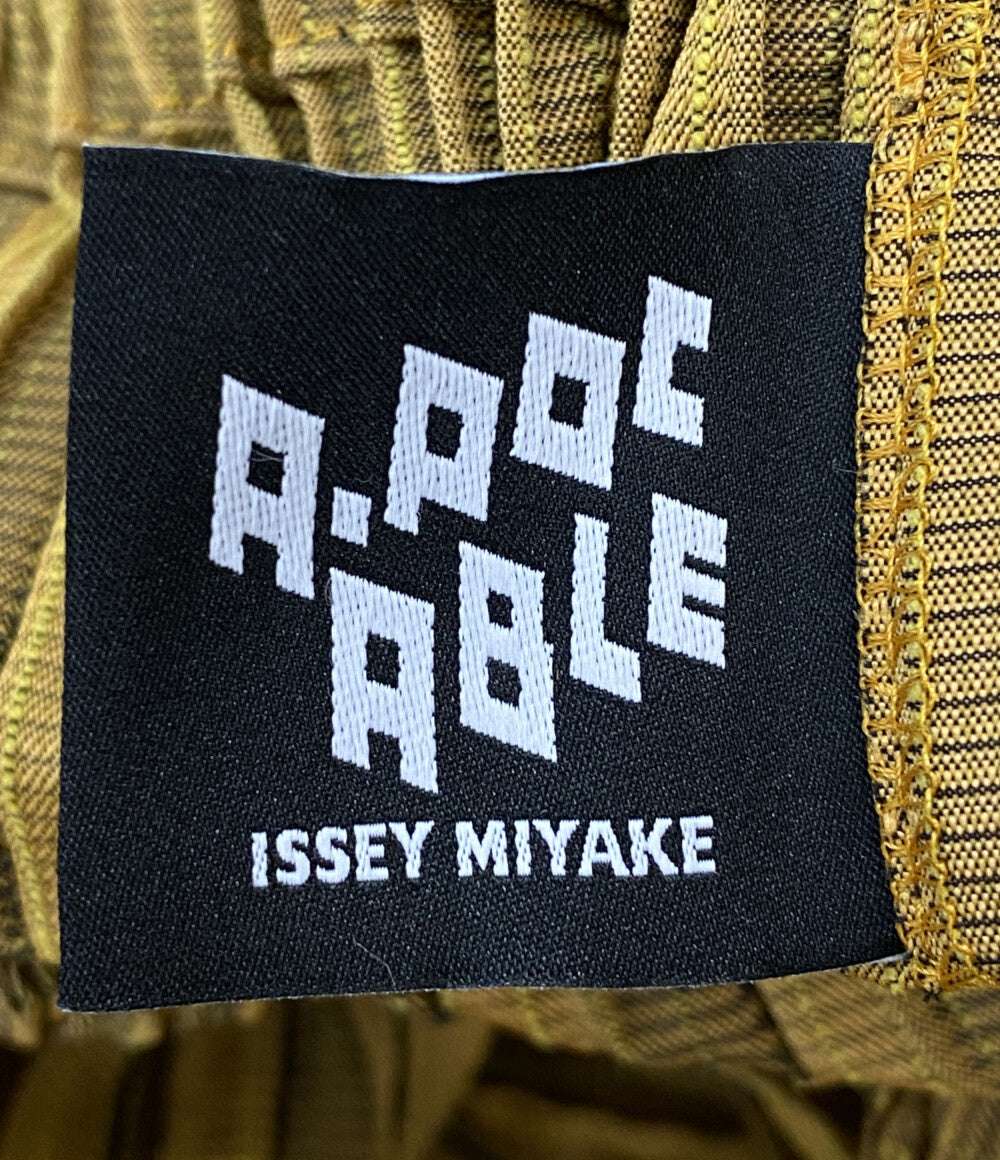 A-POC ABLE ISSEY MIYAKE エイポックエイブルイッセイミヤケ パンツ AT53FF221 メンズ SIZE 2