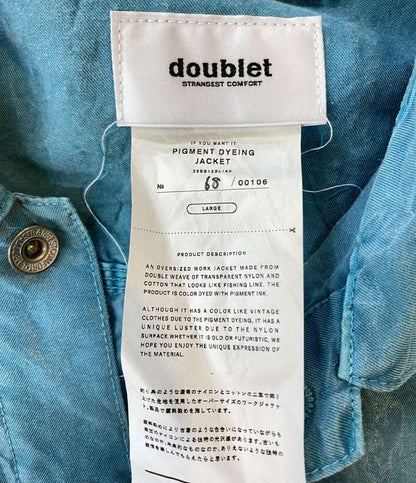 doublet ワークジャケット pigment dyeing jacket メンズ SIZE L ダブレット
