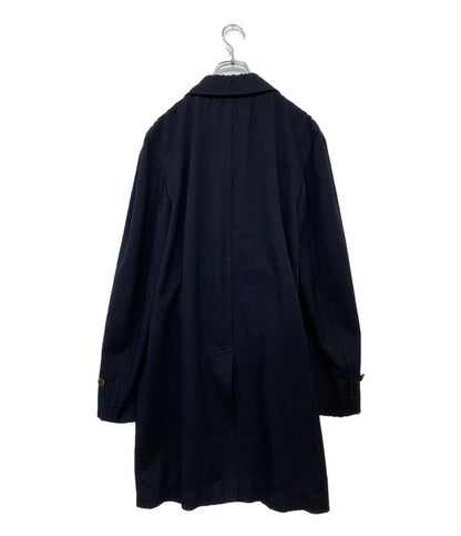 COMME des GARCONS HOMME PLUS トレンチコート ネイビー PT-C002 メンズ SIZE S コムデギャルソンオムプリュス