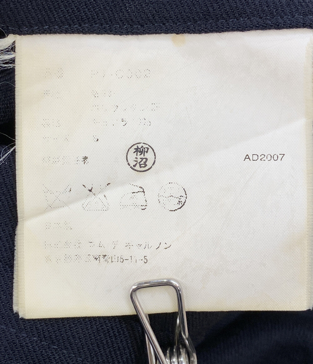 COMME des GARCONS HOMME PLUS トレンチコート ネイビー PT-C002 メンズ SIZE S コムデギャルソンオムプリュス