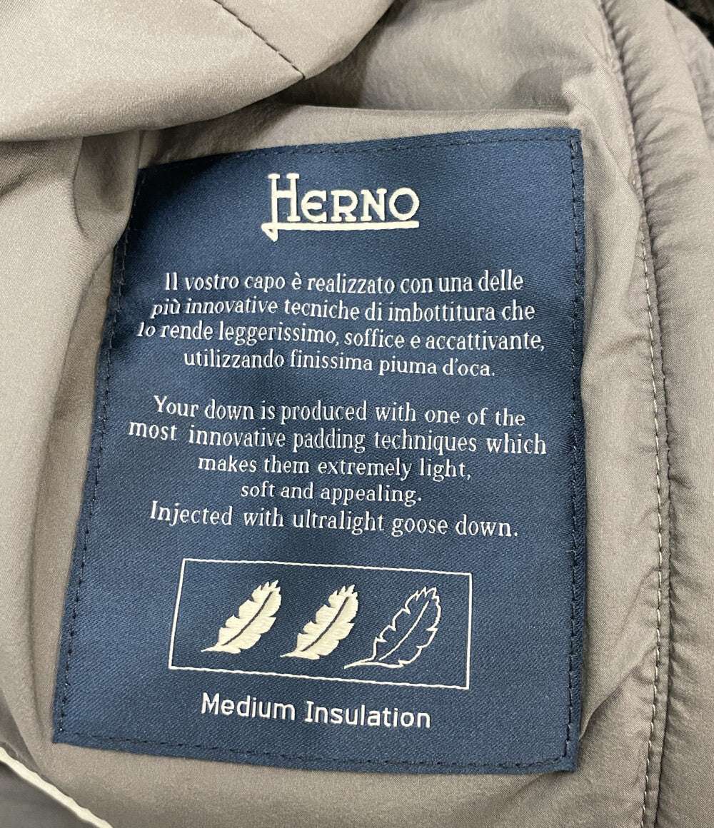 HERNO LEGEND ヘルノレジェンド テイラードダウンジャケット 35791-33147-2 メンズ SIZE 50
