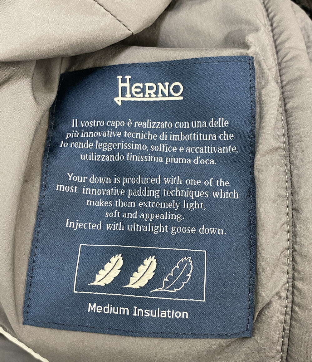 HERNO LEGEND ヘルノレジェンド テーラードダウンジャケット 35791-33147-2 メンズ SIZE 50