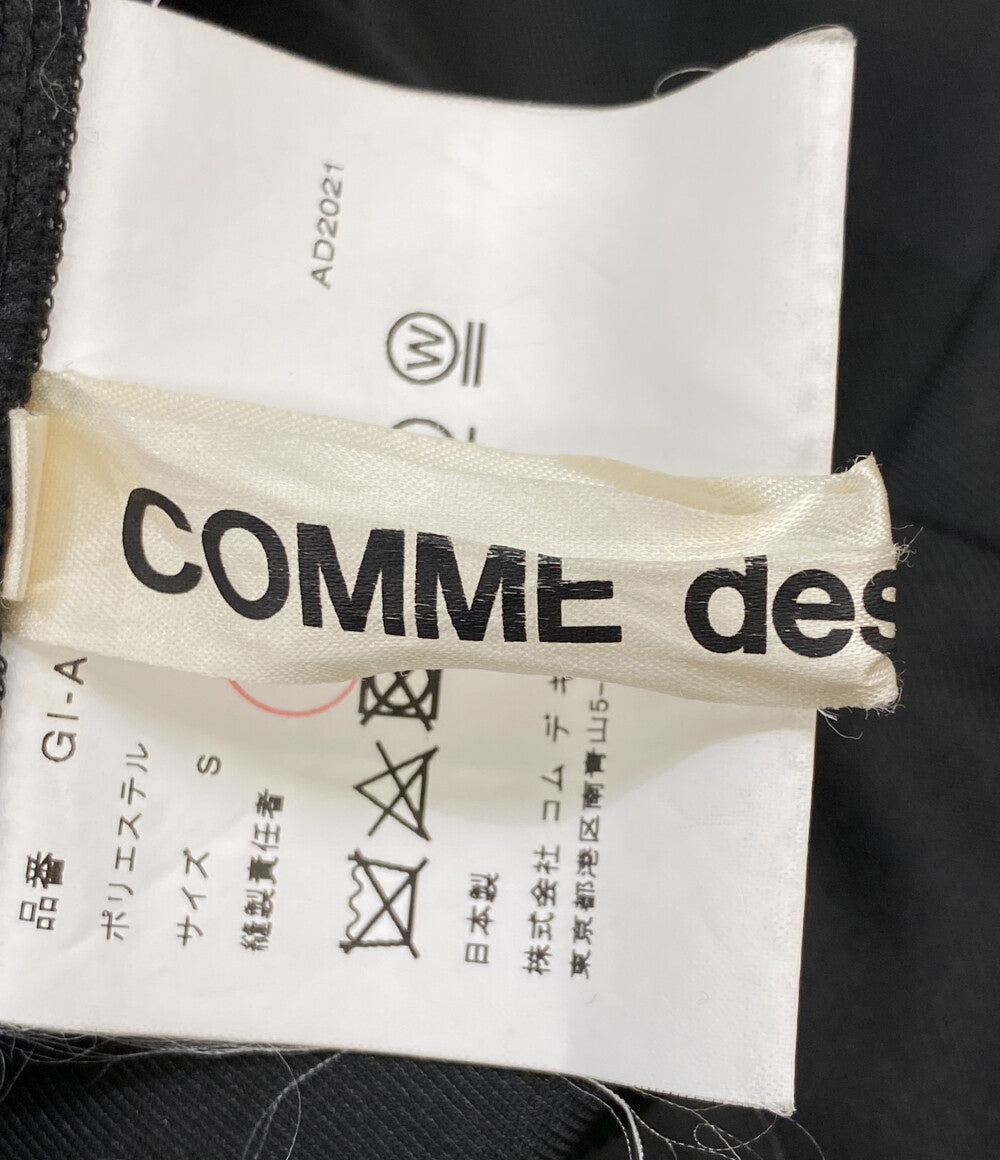 COMME des GARCONS ジャンパースカート ブラック ワイヤー 2021 GI-A005 レディース SIZE S コムデギャルソン