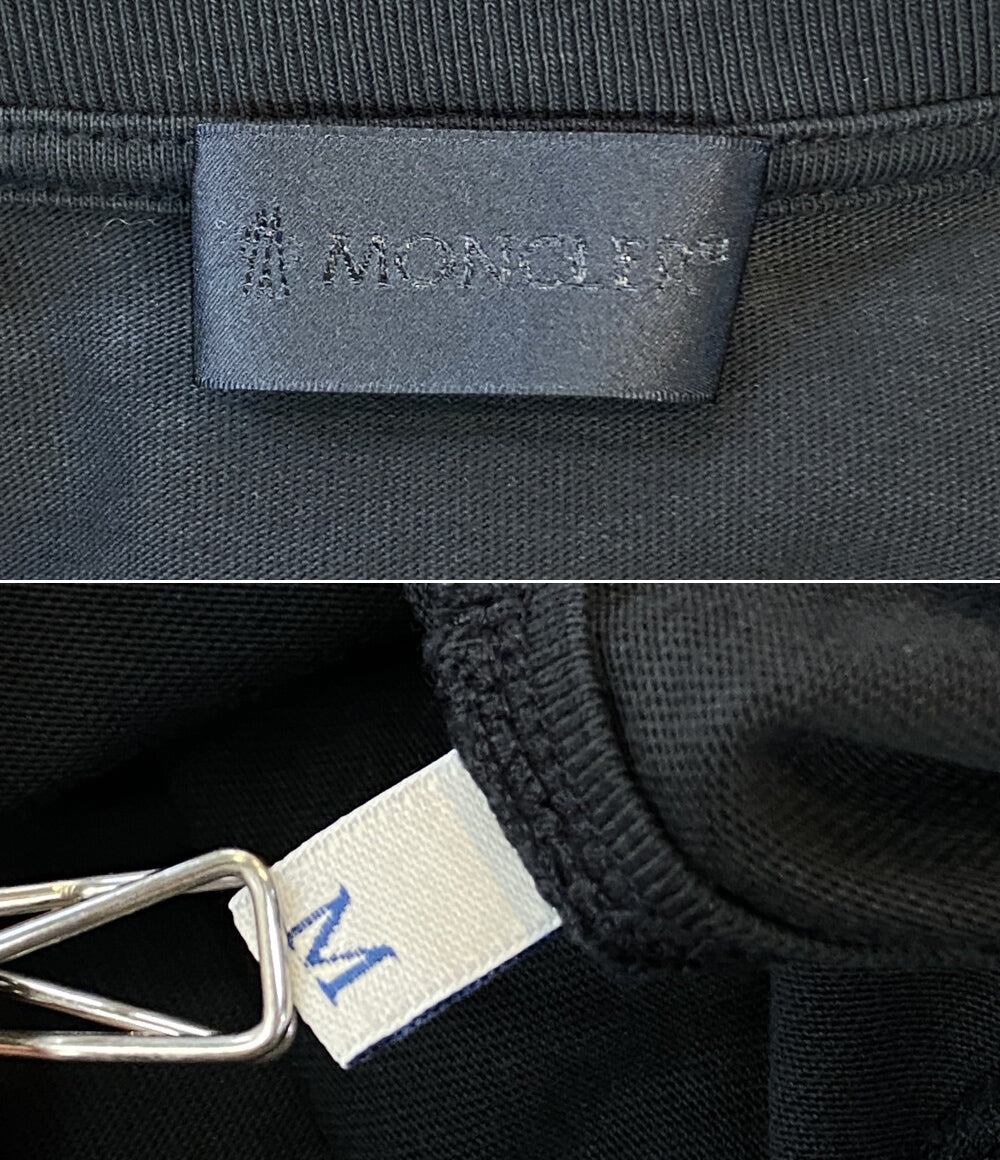 MONCLER 半袖Ｔシャツ ブラック c-scom-23-40271 レディース SIZE M モンクレール