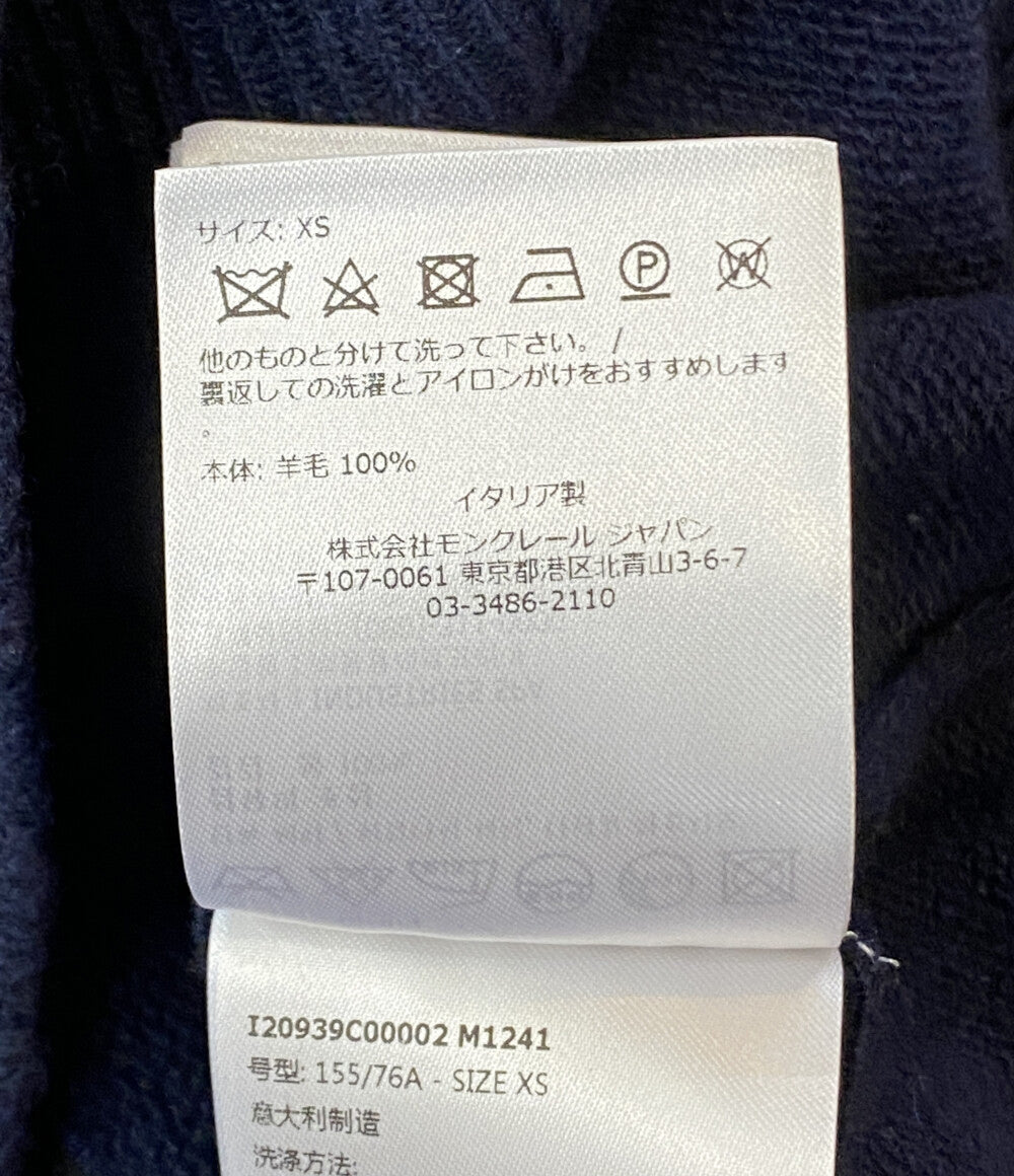 MONCLER ニット ネイビー レディース SIZE XS モンクレール – Rehello