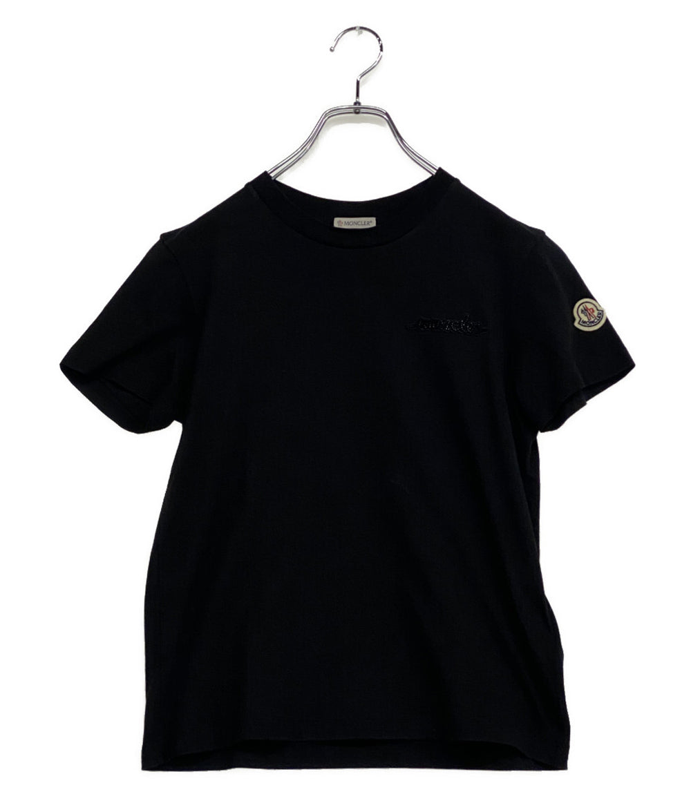 MONCLER 半袖Ｔシャツ ブラック c-scom-23-53805 レディース SIZE XS モンクレール