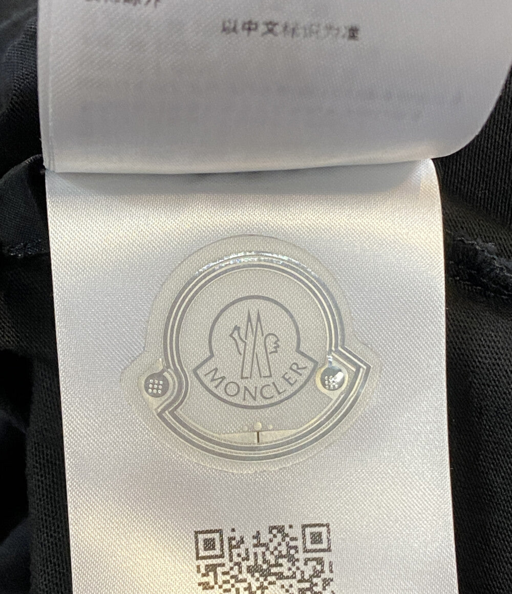MONCLER 半袖Ｔシャツ ブラック c-scom-23-53805 レディース SIZE XS モンクレール