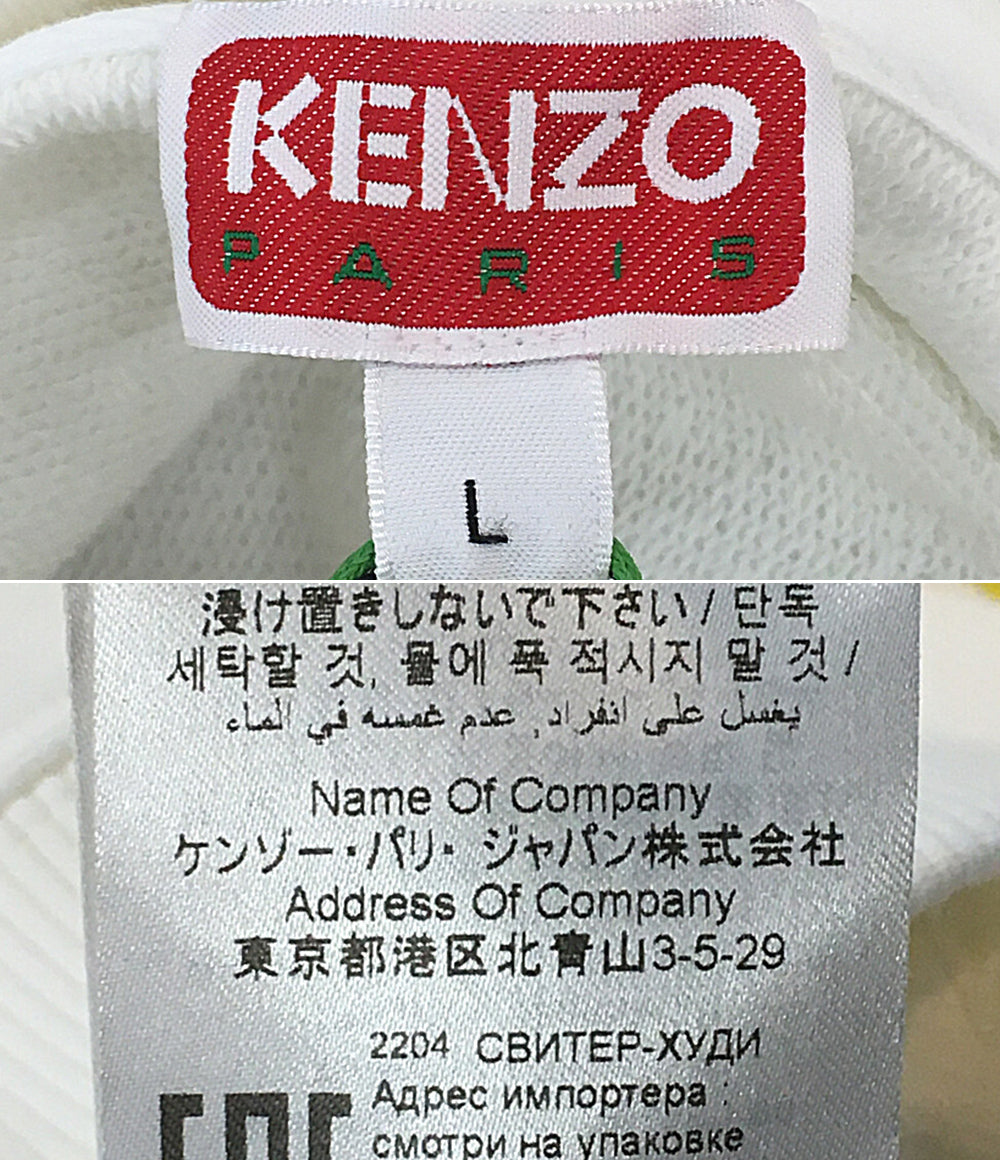 KENZO パーカー Akae Bowing Tiger Hoodie 22AW FC65SW4294MI メンズ SIZE L ケンゾー