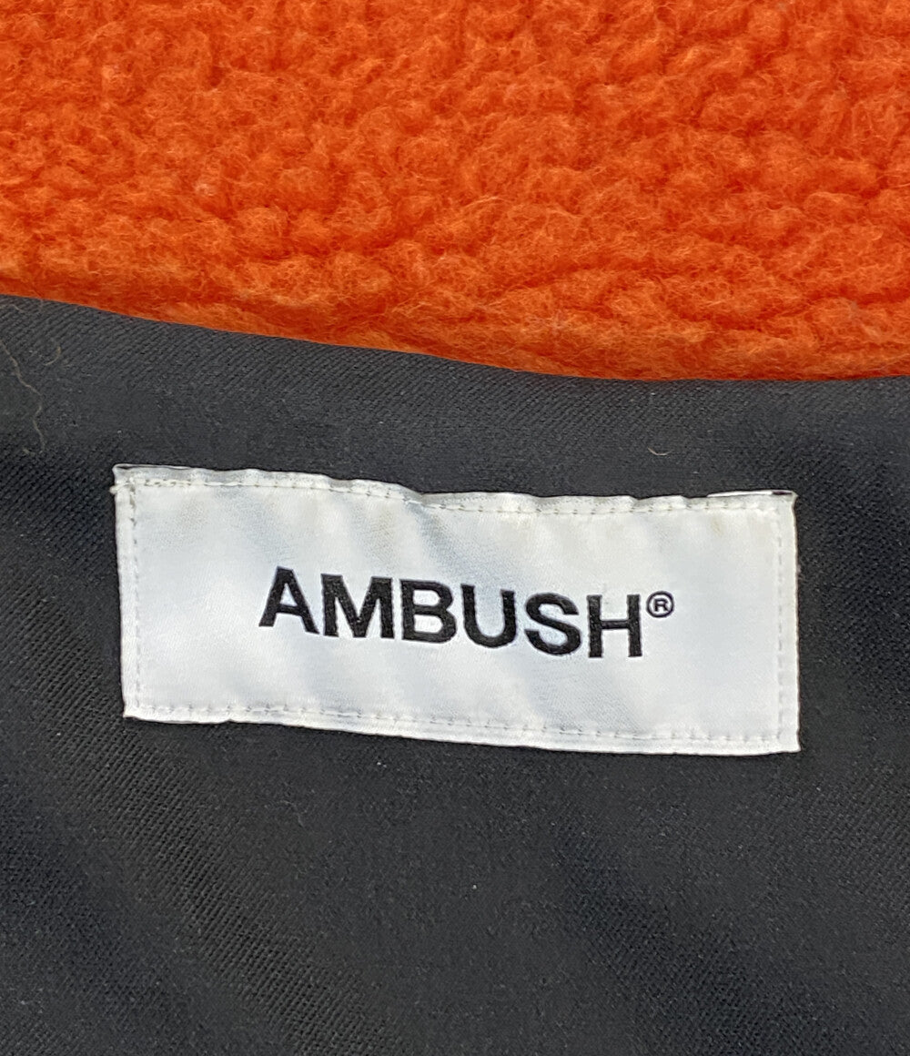 AMBUSH ジャケット Wool Fleece Jacket オレンジ レディース SIZE 1 アンブッシュ