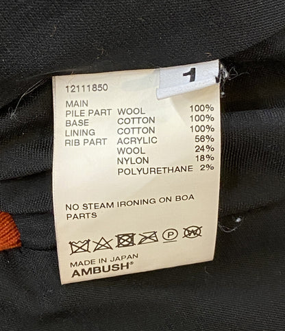 AMBUSH ジャケット Wool Fleece Jacket オレンジ レディース SIZE 1 アンブッシュ