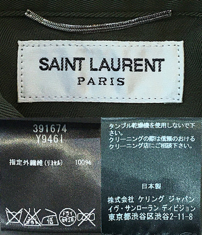 Saint Laurent シャツジャケット カーキ 391674Y9461 メンズ SIZE S サンローラン