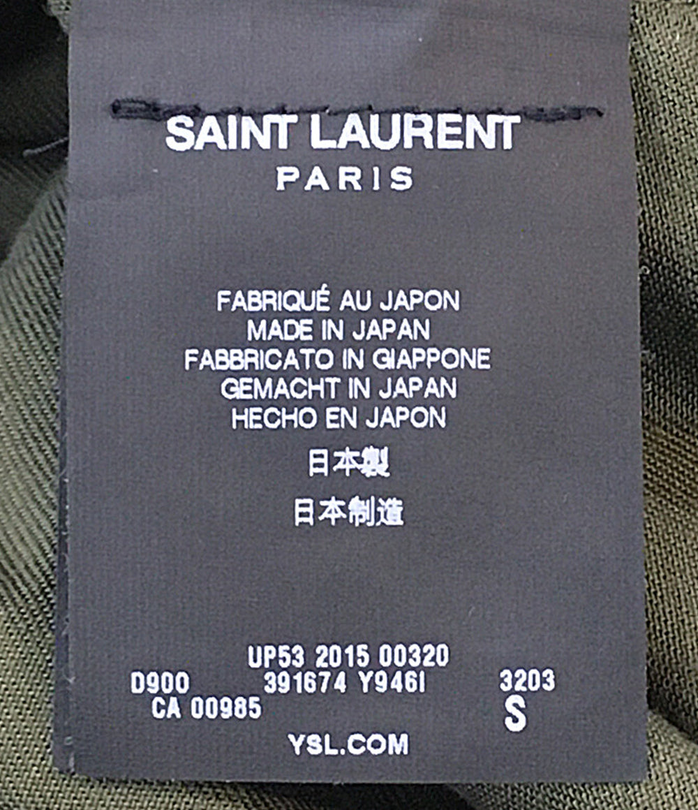 Saint Laurent シャツジャケット カーキ 391674Y9461 メンズ SIZE S サンローラン