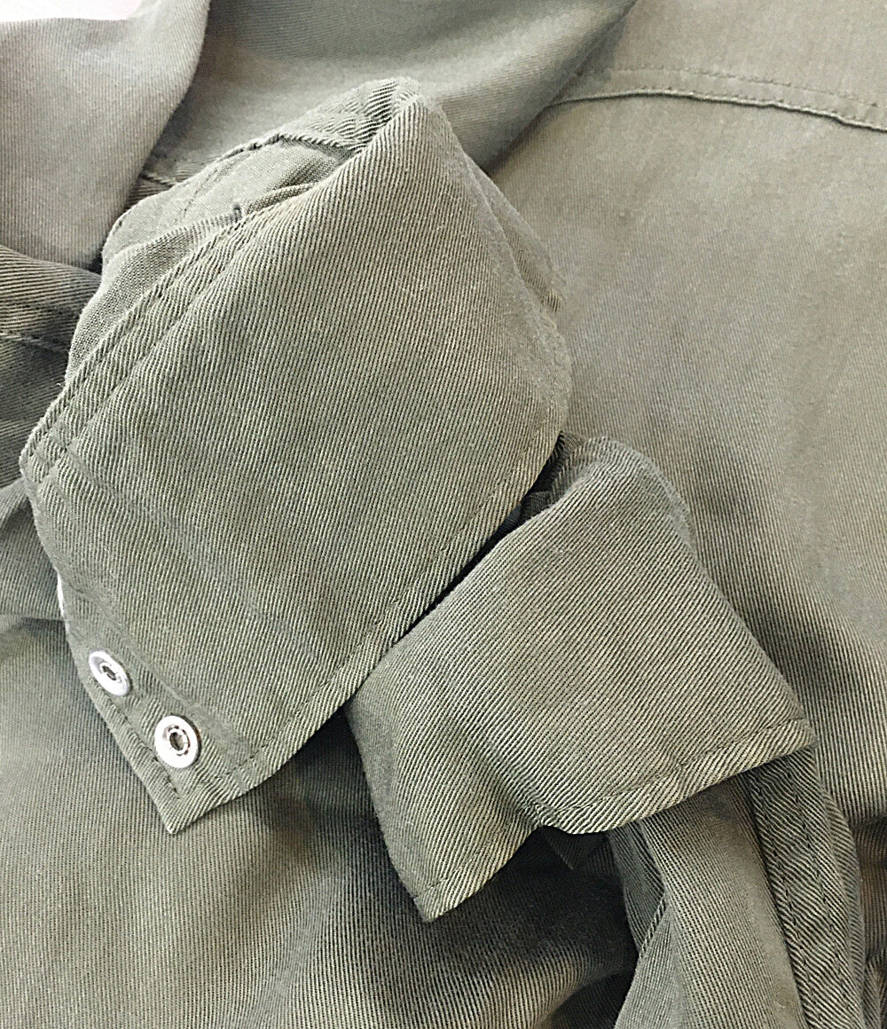 Saint Laurent シャツジャケット カーキ 391674Y9461 メンズ SIZE S サンローラン