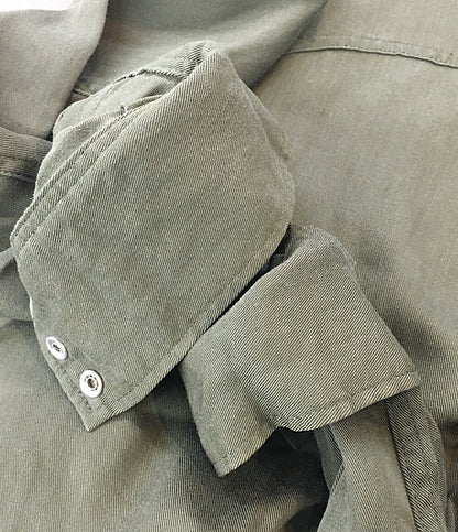 Saint Laurent シャツジャケット カーキ 391674Y9461 メンズ SIZE S サンローラン