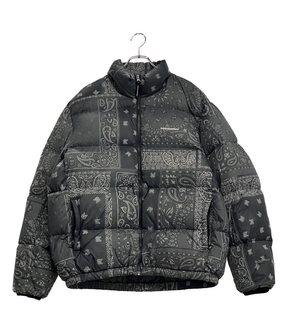 thisisneverthat ネバザ ダウンジャケット L ブラック thisisneverthat / ディスイズネバーザット】PERTEX LIGHT DOWN JACKET