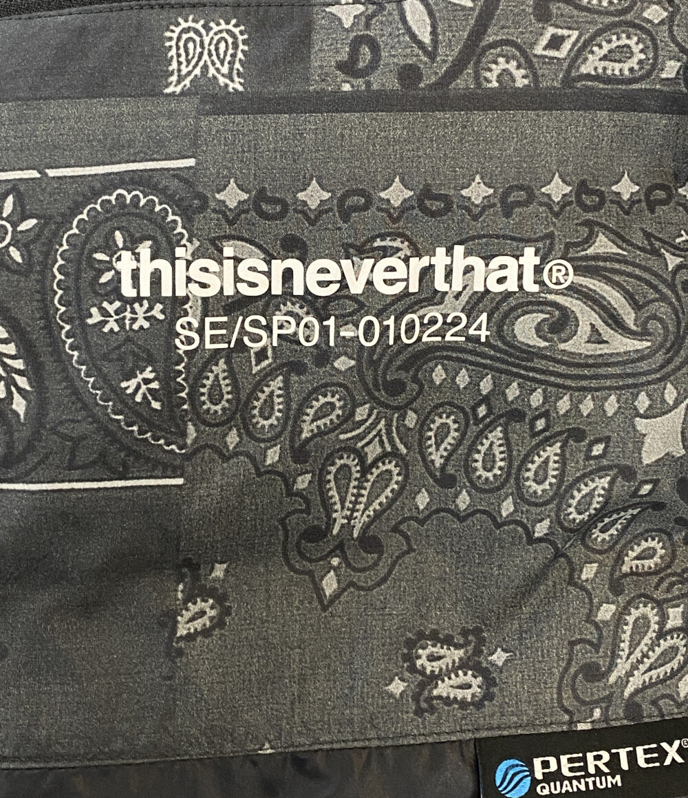 THISISNEVERTHAT ディスイズネバーザット ダウンジャケット ダークグレー メンズ SIZE L