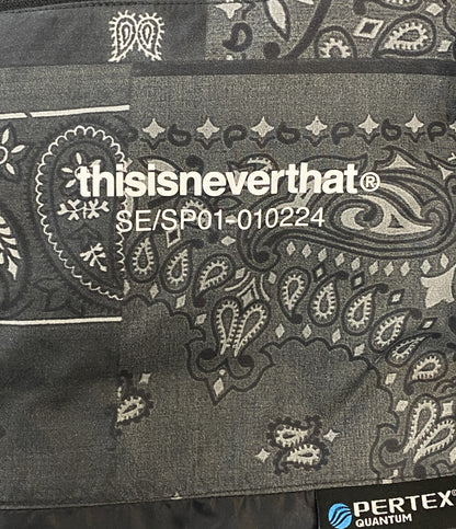 THISISNEVERTHAT ディスイズネバーザット ダウンジャケット ダークグレー メンズ SIZE L