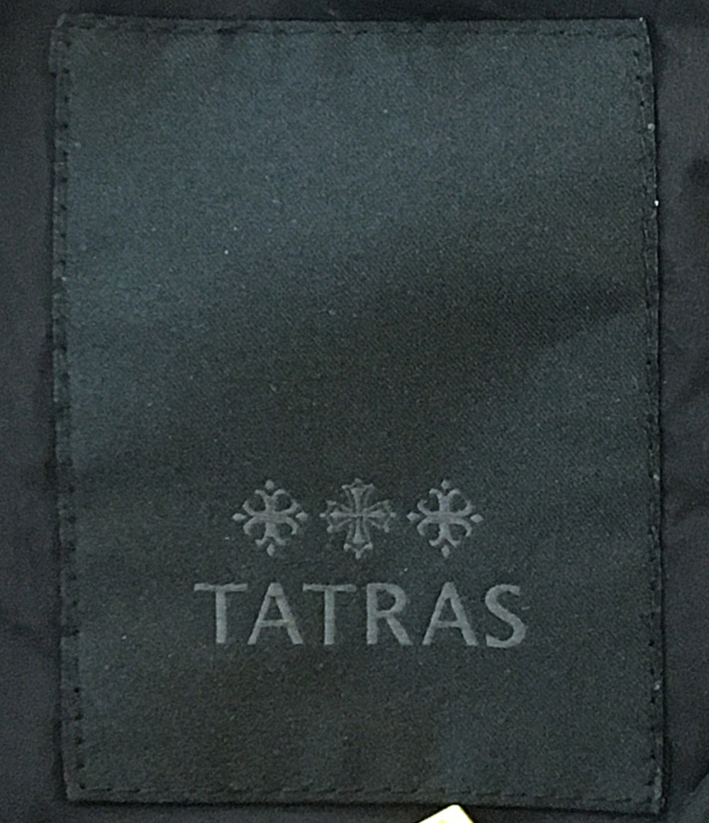 TATRAS ノーカラーダウンジャケット ブラック LTAT22A4885-D レディース SIZE 01 タトラス