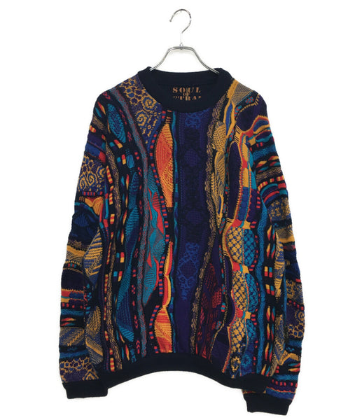 COOGI / クージー | 襟付きニットプルオーバー | L | マルチカラー | レディース COOGI - COOGI / クージー | 襟付きニットプルオーバー | L | マルチ