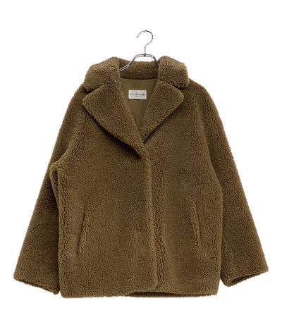 PELLESSIMO ペレッシモ テディベアコート ブラウンM レディース SIZE M