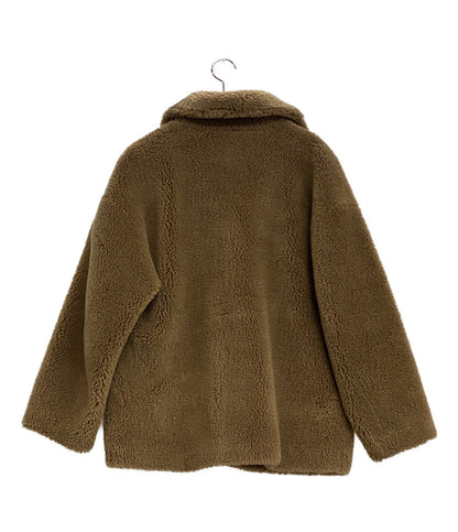 PELLESSIMO ペレッシモ テディベアコート ブラウンM レディース SIZE M
