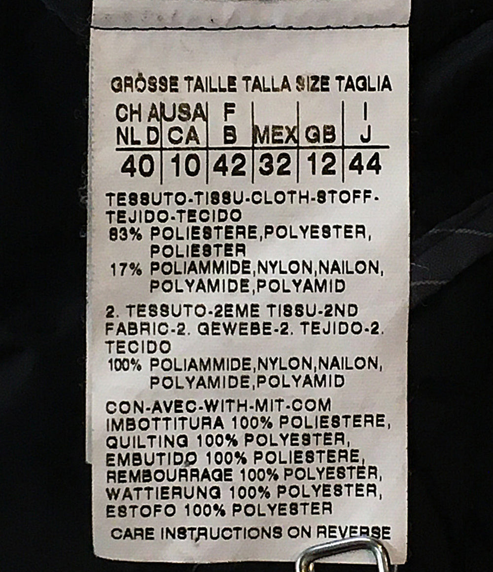 MAX MARA Weekend ウィークエンド トレンチコート ブラック キルティング 54860289 レディース SIZE 44 マックスマーラ