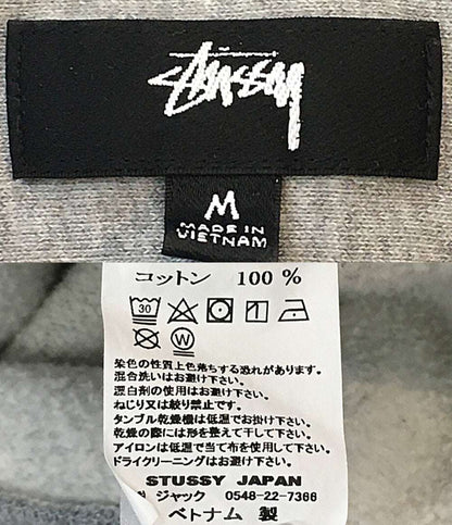 STUSSY パーカー グレー メンズ SIZE M ステューシー