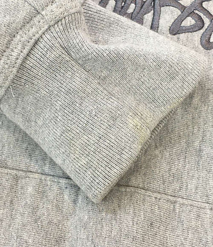 STUSSY パーカー グレー メンズ SIZE M ステューシー