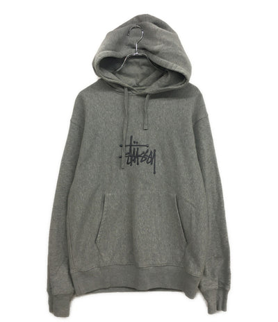 STUSSY パーカー グレー メンズ SIZE M ステューシー