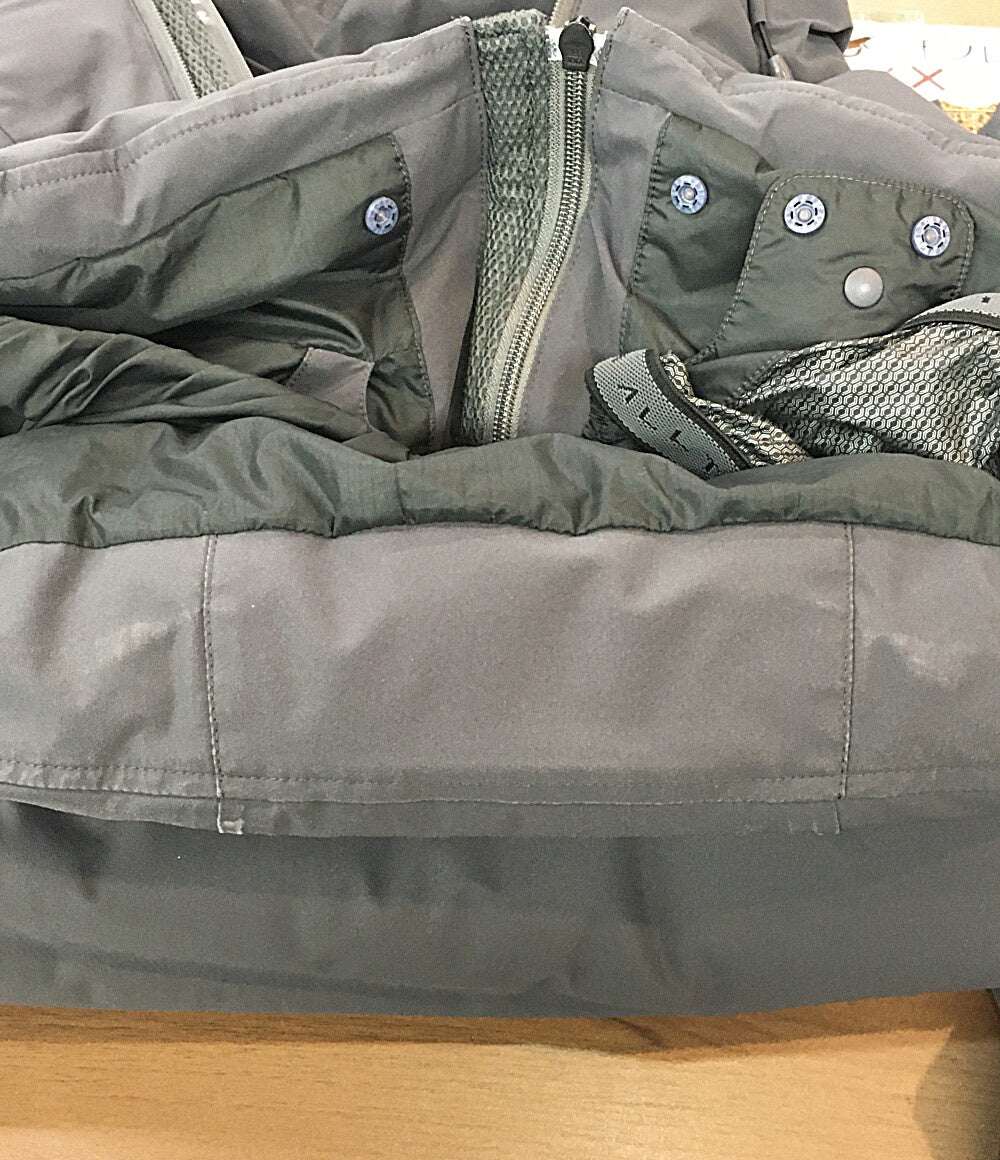 DESCENTE ダウンジャケット オルテライン 水沢ダウン グレー DAMSGK30U DAMSGK30U メンズ SIZE M デサント