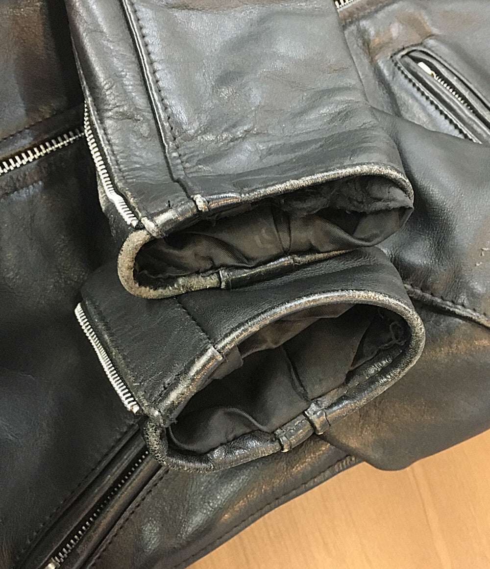 SCHOTT ライダースジャケット ブラック メンズ SIZE 36 ショット