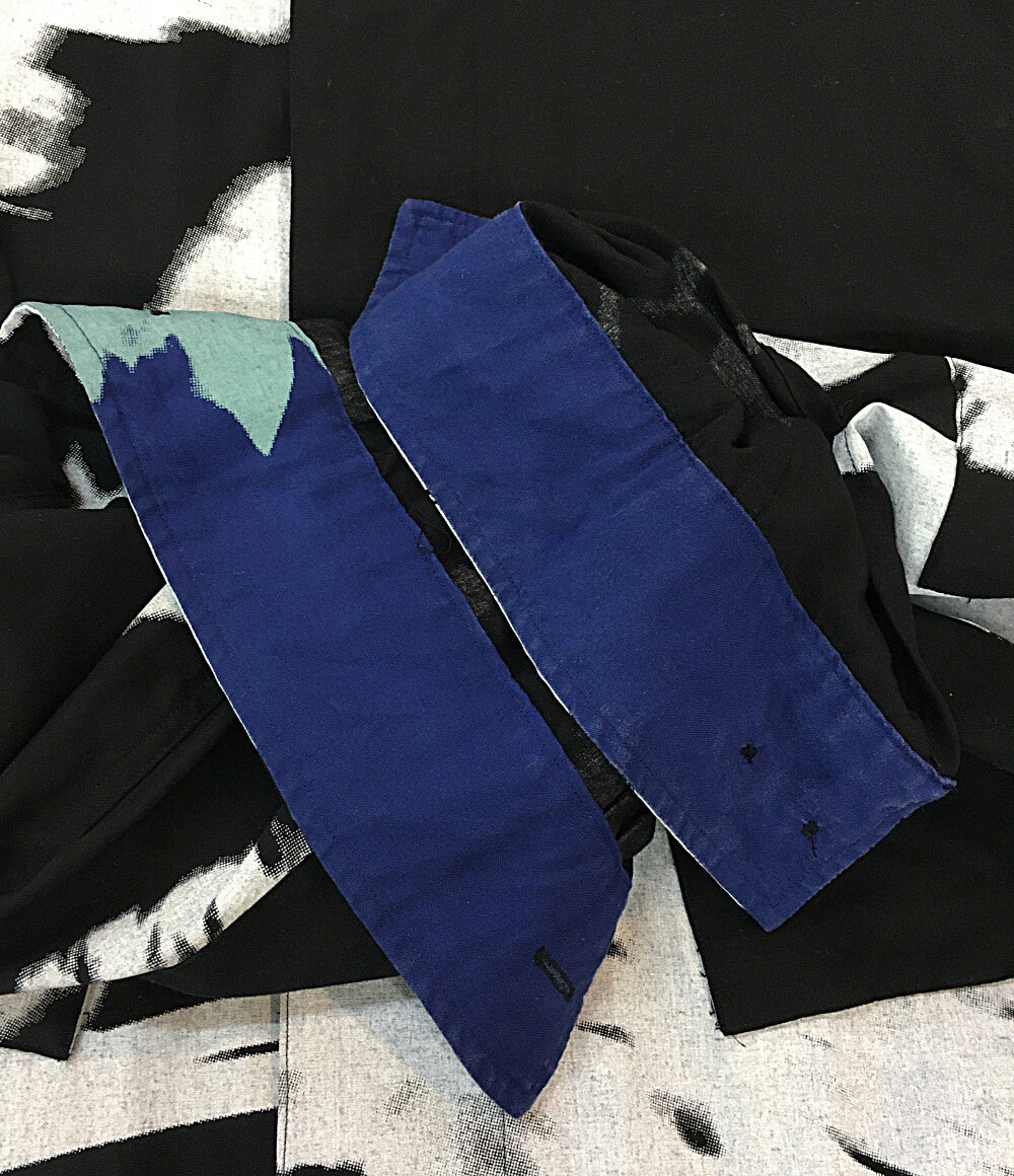 PAUL SMITH 長袖シャツ Screen Floral ブラック 2020 PF-CR-51187 メンズ SIZE L ポールスミス