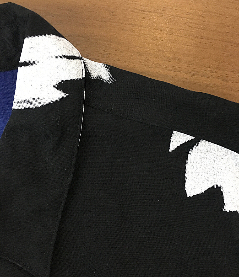 PAUL SMITH 長袖シャツ Screen Floral ブラック 2020 PF-CR-51187 メンズ SIZE L ポールスミス