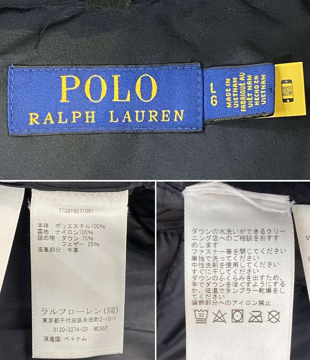 POLO RALPH LAUREN ダウンジャケット ネイビー メンズ SIZE L ポロ・ラルフローレン