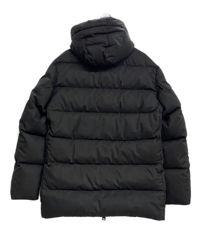 HERNO ダウンジャケット ウール混 PI151UL ダークグレー レディース SIZE 54 ヘルノ