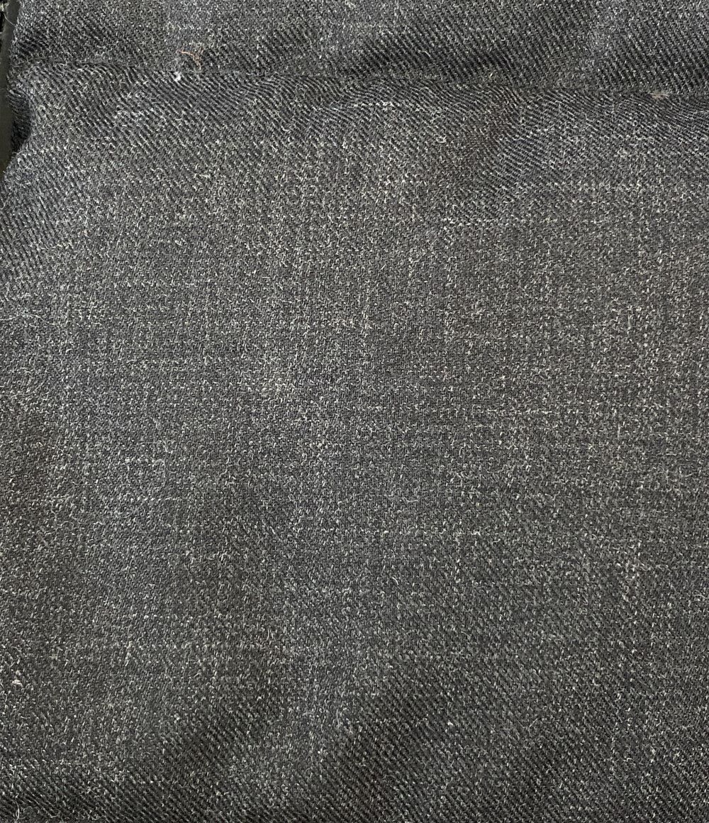 HERNO ダウンジャケット ウール混 PI151UL ダークグレー レディース SIZE 54 ヘルノ