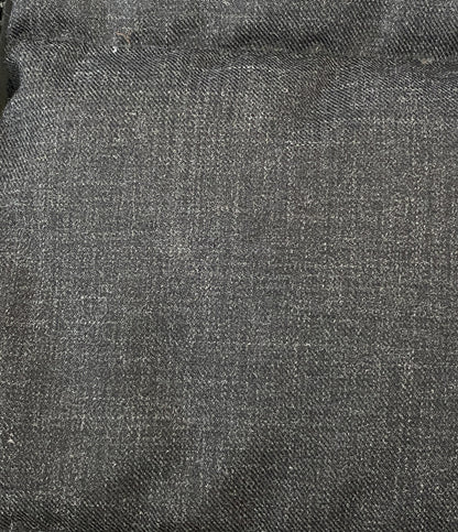 HERNO ダウンジャケット ウール混 PI151UL ダークグレー レディース SIZE 54 ヘルノ