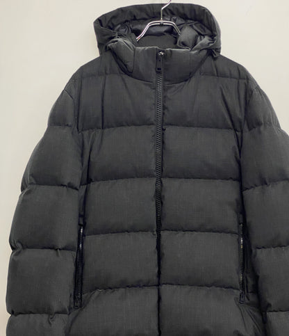 HERNO ダウンジャケット ウール混 PI151UL ダークグレー レディース SIZE 54 ヘルノ