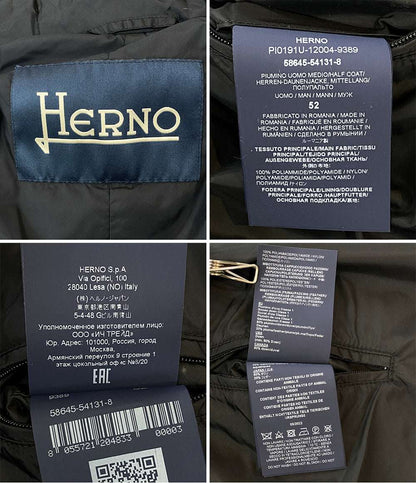 HERNO ダウンジャケット PARKA IN NYLONA CHAMONIX PI0191U レディース SIZE 52 ヘルノ