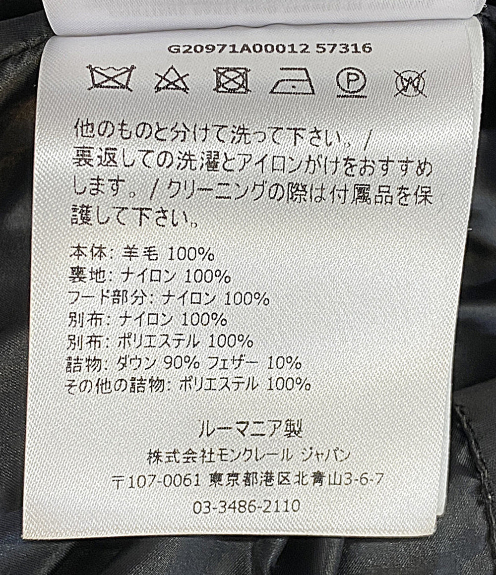 MONCLER GRENOBLE シャツダウンジャケット 2021 メンズ SIZE 1 モンクレールグルノーブル