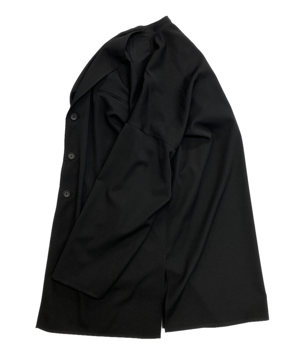 美品 Yohji Yamamoto POUR HOMME ジャケット WOOL GABARDINE GUESSETED COLLAR JACKET 26SS メンズ SIZE 4 ヨウジヤマモトプールオム